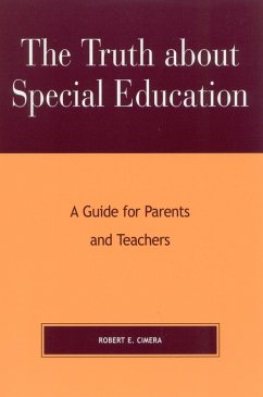 Cover The Truth About Special Education (eBook, PDF)