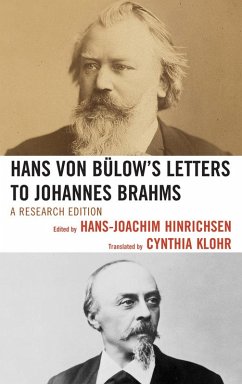 Cover Hans von Bülow's Letters to Johannes Brahms (eBook, PDF)