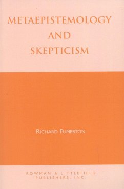 Metaepistemology and Skepticism (eBook, PDF) - Fumerton, Richard A.