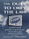 The Duty to Obey the Law (eBook, PDF)