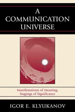 Cover A Communication Universe (eBook, PDF)
