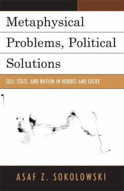 Cover Metaphysical Problems, Political Solutions (eBook, PDF)
