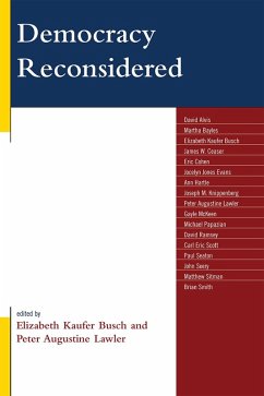 Cover Democracy Reconsidered (eBook, PDF)
