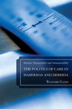 The Politics of Care in Habermas and Derrida (eBook, PDF) Cover The Politics of Care in Habermas and Derrida (eBook, PDF)