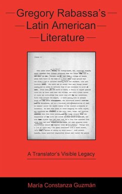 Cover Gregory Rabassa's Latin American Literature (eBook, PDF)
