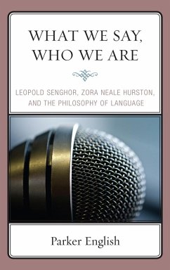 What We Say, Who We Are (eBook, PDF) - English, Parker