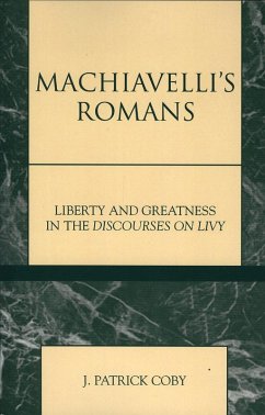 Cover Machiavelli's Romans (eBook, PDF)