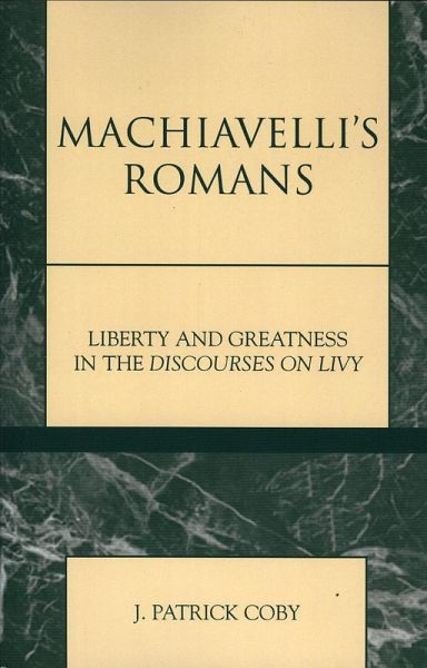 Machiavelli's Romans (eBook, PDF)