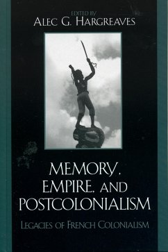 Memory, Empire, and Postcolonialism (eBook, PDF)