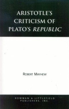 Cover Aristotle's Criticism of Plato's Republic (eBook, PDF)