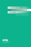 A Manual for the Performance Library (eBook, PDF)