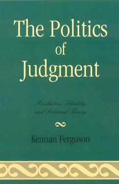 Cover The Politics of Judgment (eBook, PDF)