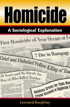 Homicide (eBook, PDF) - Beeghley, Leonard