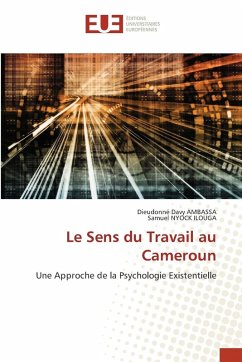 Cover Le Sens du Travail au Cameroun