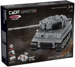 Cover CaDA Panzer Tiger 1:35 grau 2,4GHz Bricks