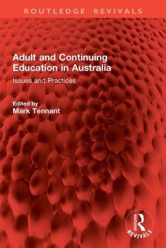 Cover Adult and Continuing Education in Australia (eBook, ePUB)