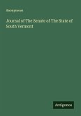 Journal of The Senate of The State of South Vermont