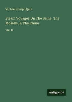 Cover Steam Voyages On The Seine, The Moselle, & The Rhine