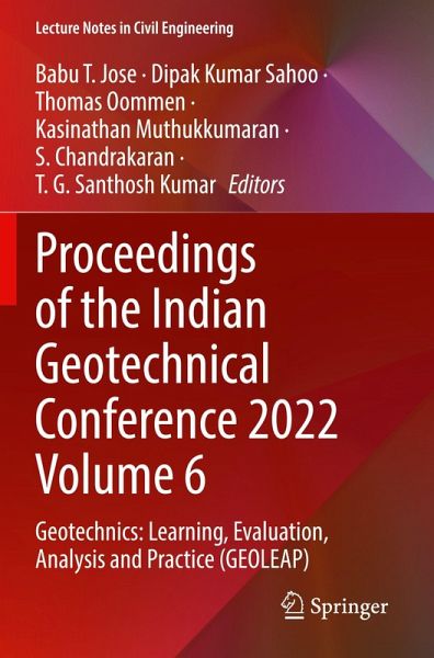 Proceedings of the Indian Geotechnical Conference 2022 Volume 6
