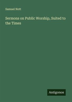 Cover Sermons on Public Worship, Suited to the Times
