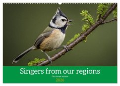 Singers from our regions - Our intimate nature (Wall Calendar 2026 DIN A2 landscape), CALVENDO 12 Month Wall Calendar Singers from our regions - Our intimate nature (Wall Calendar 2026 DIN A2 landscape), CALVENDO 12 Month Wall Calendar