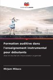 Formation auditive dans l'enseignement instrumental pour débutants