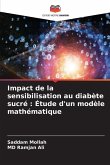 Impact de la sensibilisation au diabète sucré : Étude d'un modèle mathématique