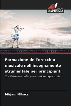 Cover Formazione dell'orecchio musicale nell'insegnamento strumentale per principianti