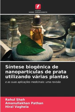 Cover Síntese biogênica de nanopartículas de prata utilizando várias plantas