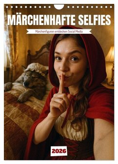 Cover Märchenhafte Selfies (Wandkalender 2026 DIN A4 hoch), CALVENDO Monatskalender
