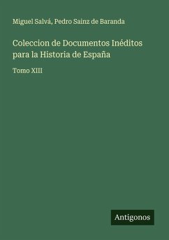 Cover Coleccion de Documentos Inéditos para la Historia de España