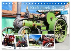 Cover Kraft durch Dampf! Die Liebe zu Dampfmaschinen (Tischkalender 2026 DIN A5 quer), CALVENDO Monatskalender