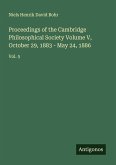 Proceedings of the Cambridge Philosophical Society Volume V, October 29, 1883 - May 24, 1886