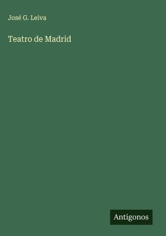 Cover Teatro de Madrid