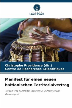 Cover Manifest für einen neuen haitianischen Territorialvertrag