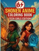Shonen Anime Coloring Book Shonen Anime Coloring Book