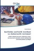 Qurilishda xavfsizlik texnikasi va shaharsozlik normalari Qurilishda xavfsizlik texnikasi va shaharsozlik normalari