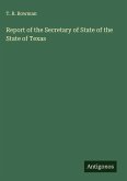 Report of the Secretary of State of the State of Texas