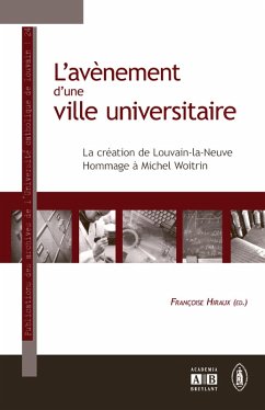 Cover L'avènement d'une ville universitaire