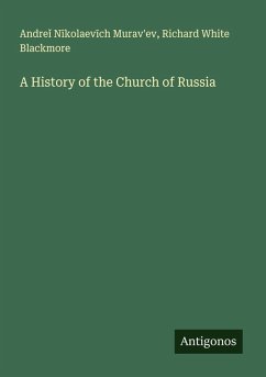 Cover A History of the Church of Russia