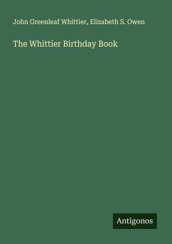 Cover The Whittier Birthday Book