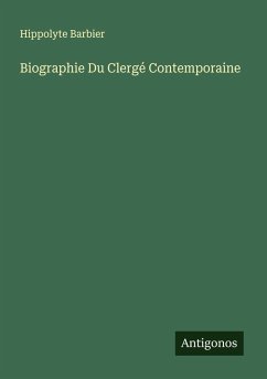Cover Biographie Du Clergé Contemporaine