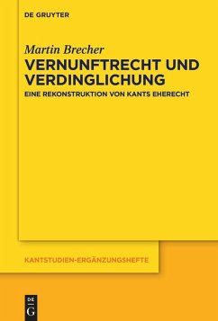 Vernunftrecht und Verdinglichung (eBook, ePUB) - Brecher, Martin