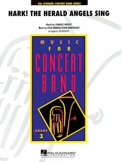 Cover Hark! The Herald Angels Sing Concert Band Partitur + Stimmen