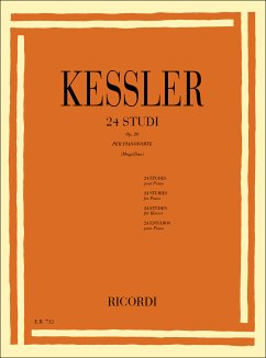 Cover 24 Studies op.20 for piano