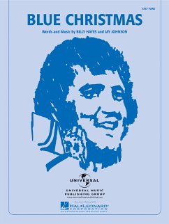 Cover Billy Hayes_Jay Johnson, Blue Christmas Easy Piano Buch