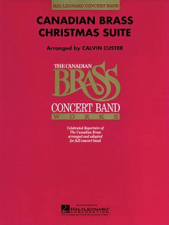Cover Canadian Brass Christmas Suite Concert Band Partitur + Stimmen