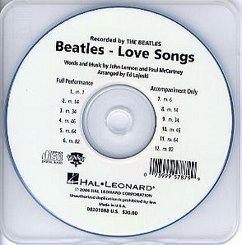Cover Love Songs Chor CD