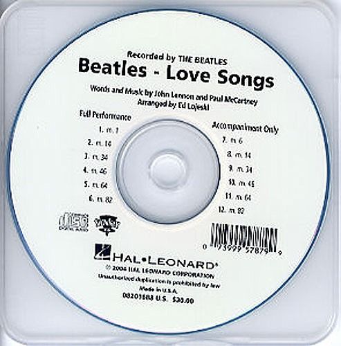 Love Songs Chor CD Love Songs Chor CD