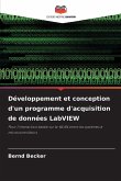 Développement et conception d'un programme d'acquisition de données LabVIEW